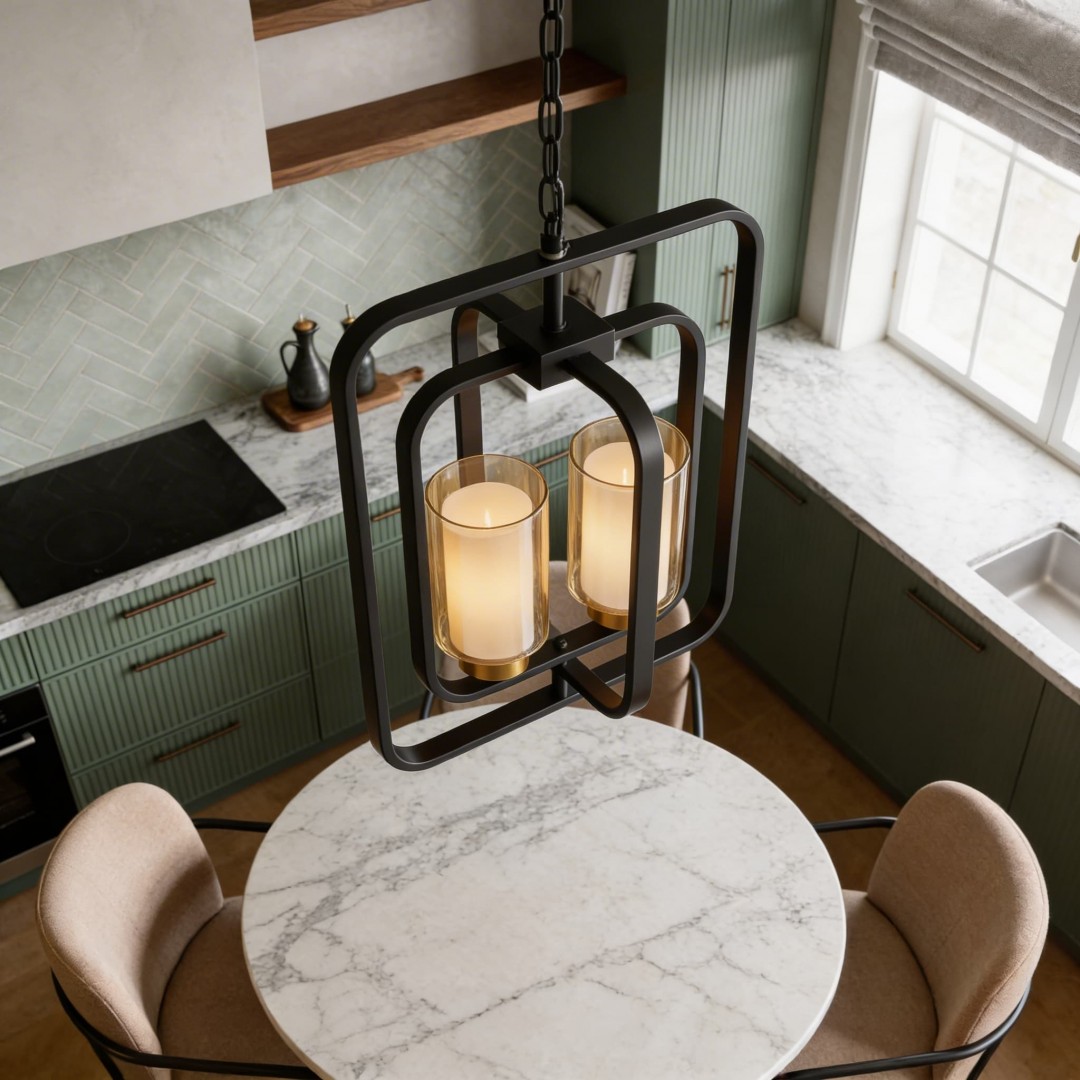 LAMPA WISZĄCA LOFT CHARNO-ZŁOTA SZCZOTKOWANA CHICAGO W2 LUMINA DECO