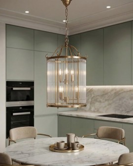 LAMPA WISZĄCA LOFT MOSIĘŻNA BOSTON W6 LUMINA DECO