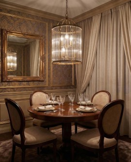 LAMPA WISZĄCA LOFT MOSIĘŻNA BOSTON W6 LUMINA DECO