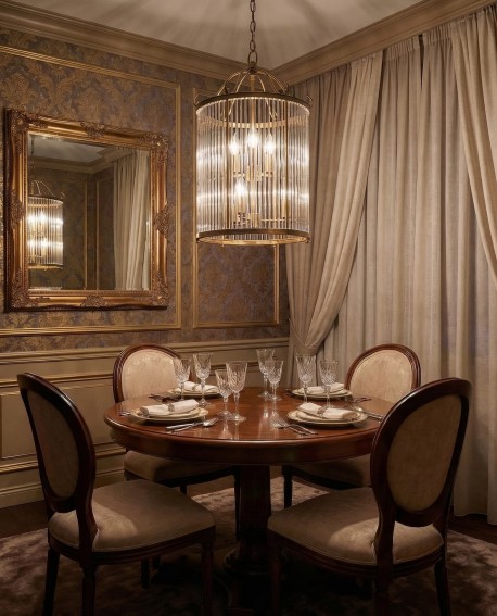 LAMPA WISZĄCA LOFT MOSIĘŻNA BOSTON W6 LUMINA DECO