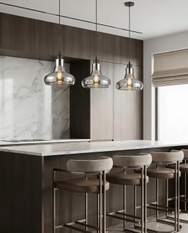 LAMPA WISZĄCA NOWOCZESNA SZKLANA AVONI LUMINA DECO