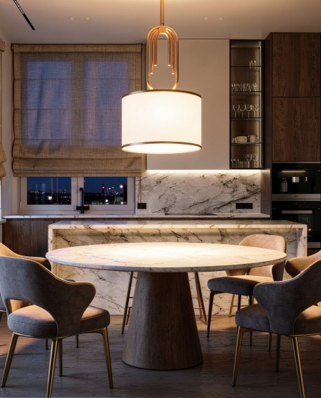 GLAMOUR LAMPA WISZĄCA BIAŁA ZANETTI D30