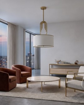 LAMPA WISZĄCA SUFITOWA NOWOCZESNA BIAŁA ZANETTI TRIO LUMINA DECO