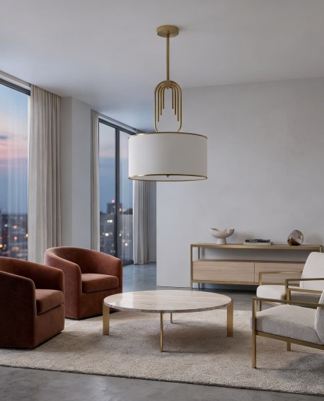 LAMPA WISZĄCA SUFITOWA NOWOCZESNA BIAŁA ZANETTI TRIO LUMINA DECO