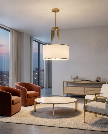 LAMPA WISZĄCA SUFITOWA NOWOCZESNA BIAŁA ZANETTI TRIO LUMINA DECO