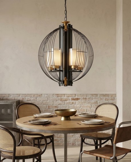 LAMPA WISZĄCA NOWOCZESNA LOFT PONTI W5 LUMINA DECO