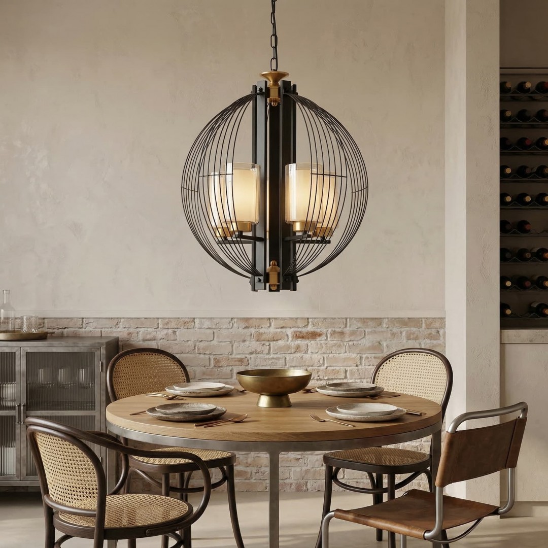 LAMPA WISZĄCA NOWOCZESNA LOFT PONTI W5 LUMINA DECO