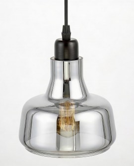 LAMPA WISZĄCA NOWOCZESNA SZKLANA BORMIO LUMINA DECO