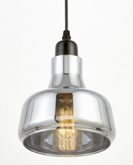 LAMPA WISZĄCA NOWOCZESNA SZKLANA BORMIO LUMINA DECO