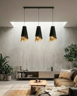 MODA 3 BL GOLD oprawa oświetleniowa