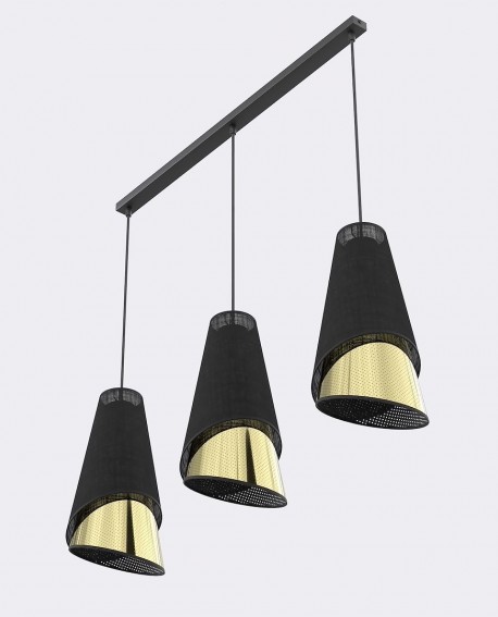 MODA 3 BL GOLD oprawa oświetleniowa