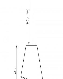 MODA 1 BL GRAY oprawa oświetleniowa