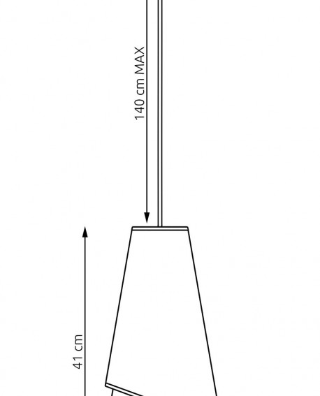 MODA 1 BL GRAY oprawa oświetleniowa