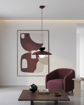 MULAN 1 BURGUNDY BL oprawa oświetleniowa