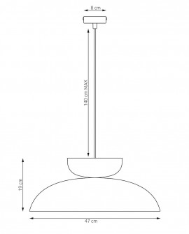 MEGA 1 BLACK oprawa oświetleniowa
