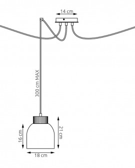 KRU 3 BLACK oprawa oświetleniowa