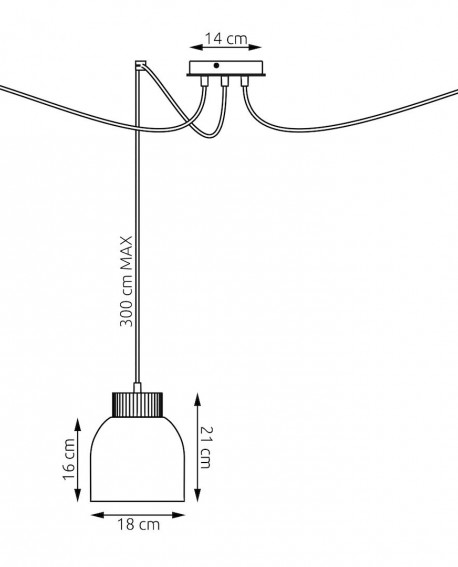 KRU 3 BLACK oprawa oświetleniowa