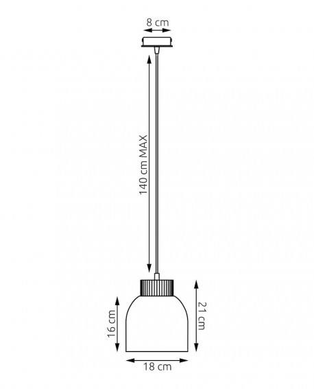 VIGO 1 MOKKA oprawa oświetleniowa
