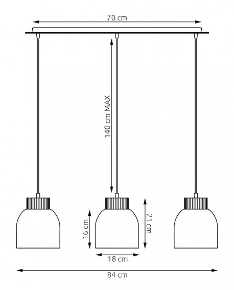 VIGO 3 BLACK oprawa oświetleniowa