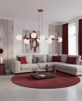 MAGNUS 8 BURGUNDY OPAL