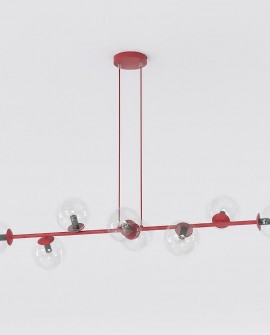 MAGNUS 8 BURGUNDY TRANSPARENT