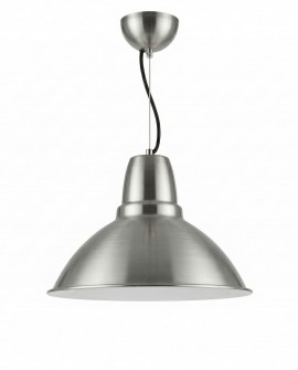 NOWOCZESNA LAMPA WISZĄCA SREBRNA DORS