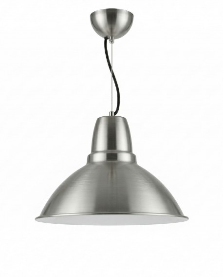 NOWOCZESNA LAMPA WISZĄCA SREBRNA DORS