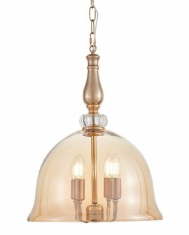 NOWOCZESNA LAMPA WISZĄCA ZŁOTA BOLEO W4 LUMINA DECO