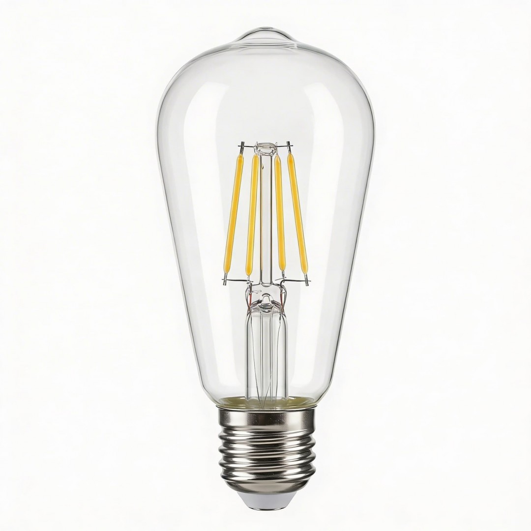 ŻARÓWKA LED EDISON FILAMENT E27/ST64 MOC 4W 4000K