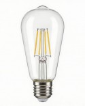 ŻARÓWKA LED EDISON FILAMENT E27/ST64 MOC 7W 4000K