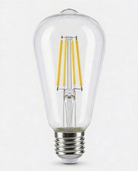 ŻARÓWKA LED EDISON FILAMENT E27/ST64 MOC 7W 4000K