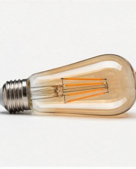 ŻARÓWKA BURSZTYNOWA LED EDISON FILAMENT E27/ST64 MOC 7W 2700K