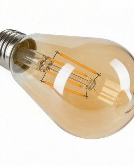 ŻARÓWKA BURSZTYNOWA LED EDISON FILAMENT E27/ST64 MOC 7W 2700K