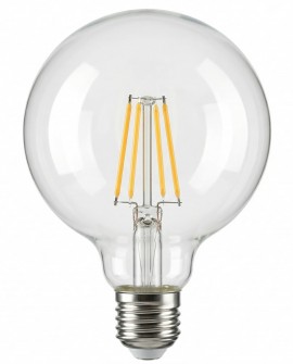 ŻARÓWKA LED EDISON FILAMENT E27/G95 MOC 6W 3000K