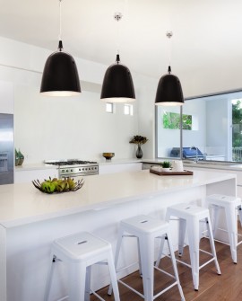 NOWOCZESNA LAMPA WISZĄCA CZARNA BELTONE