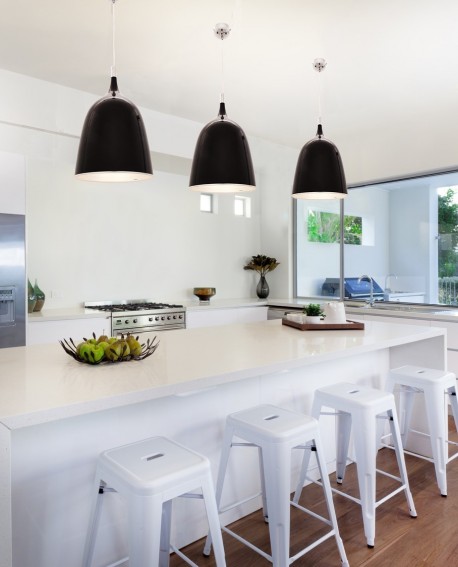 NOWOCZESNA LAMPA WISZĄCA CZARNA BELTONE