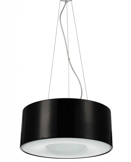 LAMPA WISZĄCA CZARNA GLOBUS