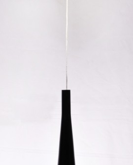 POTRÓJNA NOWOCZESNA LAMPA WISZĄCA CZARNA MORRATE GLOSS W3