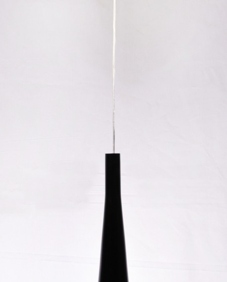 POTRÓJNA NOWOCZESNA LAMPA WISZĄCA CZARNA MORRATE GLOSS W3