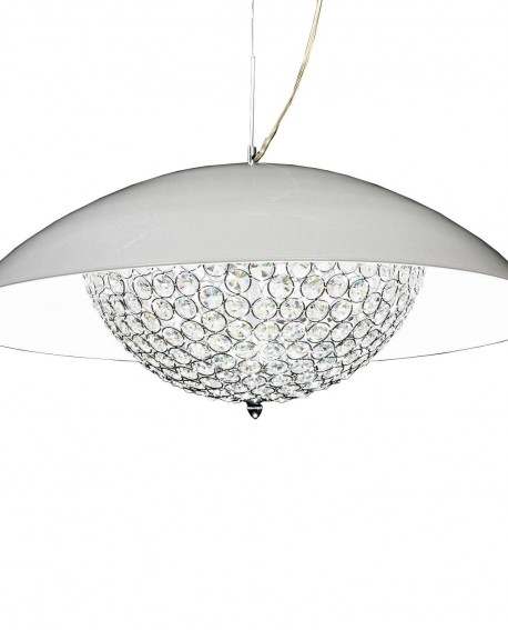 LAMPA WISZĄCA BIAŁA MEZZALUNA W9