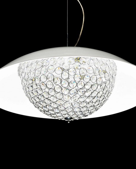 LAMPA WISZĄCA BIAŁA MEZZALUNA W9