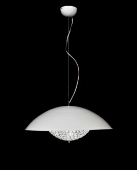 LAMPA WISZĄCA BIAŁA MEZZALUNA W9