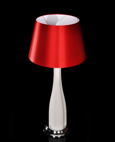NOWOCZESNA LAMPA NOCNA CZERWONA 2210