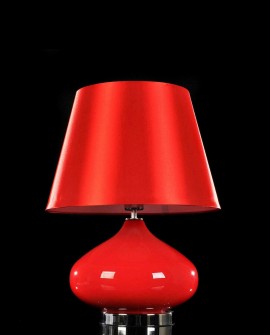 NOWOCZESNA LAMPA NOCNA CZERWONA 3023
