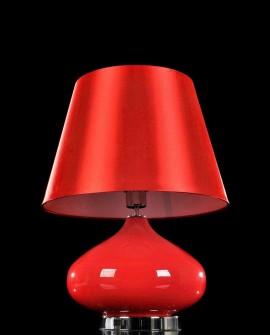 NOWOCZESNA LAMPA NOCNA CZERWONA 3023