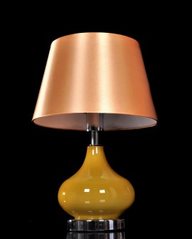 NOWOCZESNA LAMPA NOCNA ZŁOTA 3023