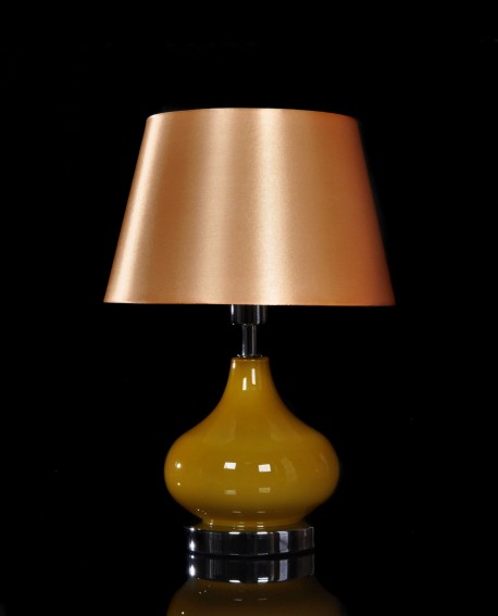 NOWOCZESNA LAMPA NOCNA ZŁOTA 3023