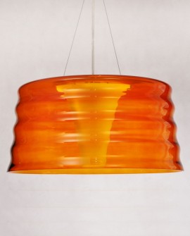 NOWOCZESNA LAMPA WISZĄCA ZŁOTA CAPRISE