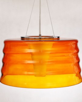 NOWOCZESNA LAMPA WISZĄCA ZŁOTA CAPRISE