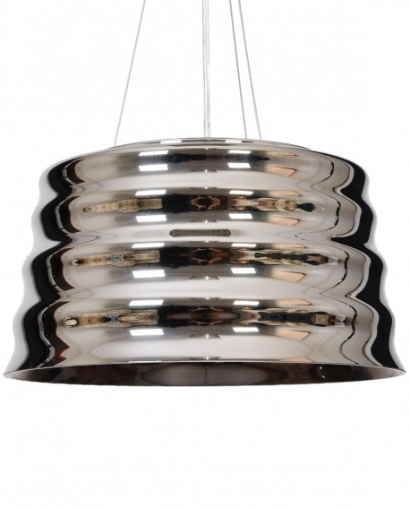 NOWOCZESNA LAMPA WISZĄCA SREBRNA CAPRISE